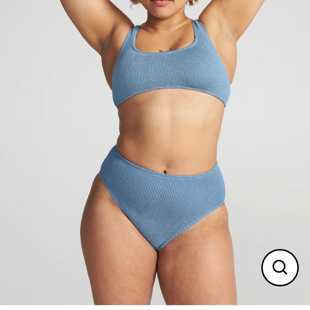 You Swim Aplomb high waist 2 piece in Plume